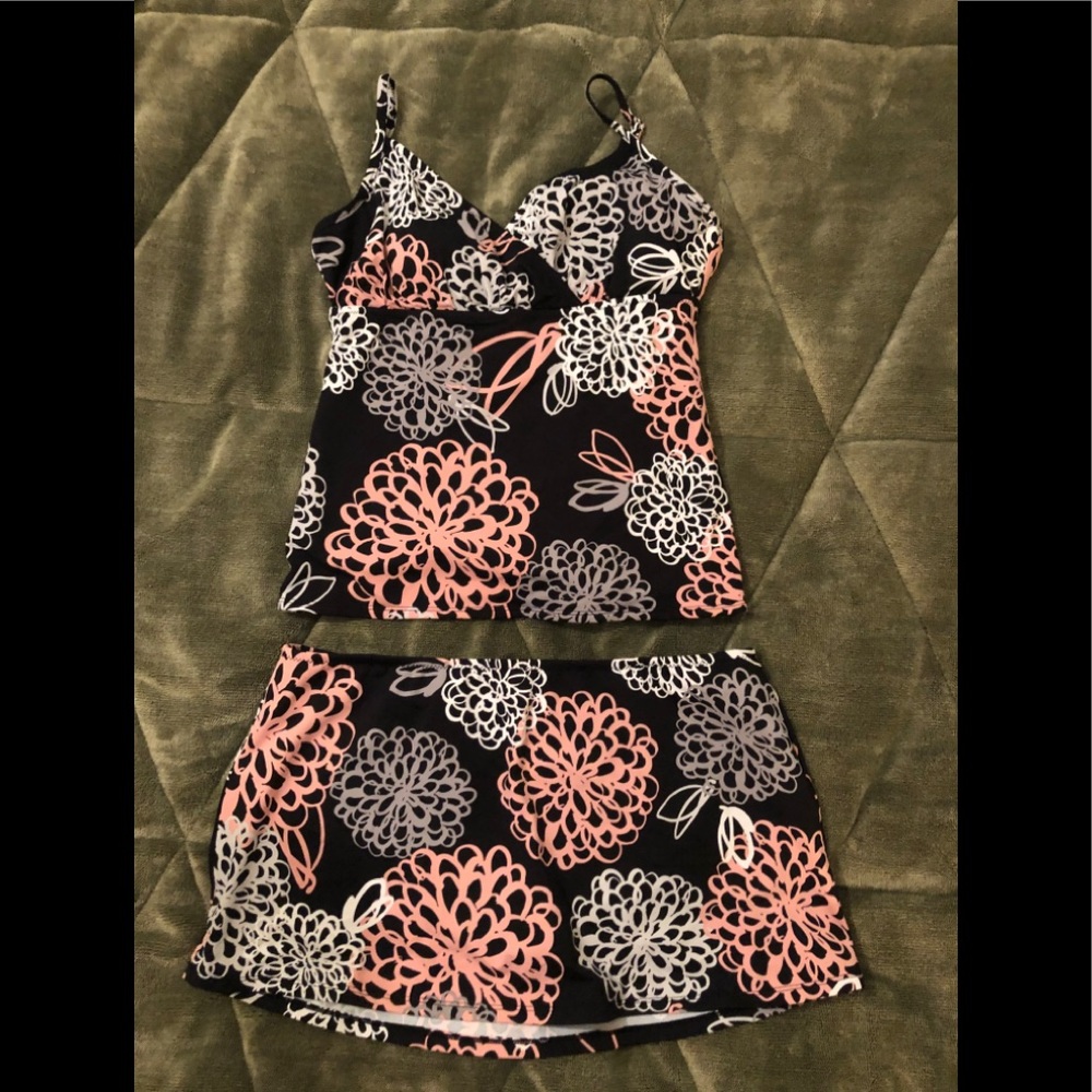 Garnet Hill size 10 swimsuit set